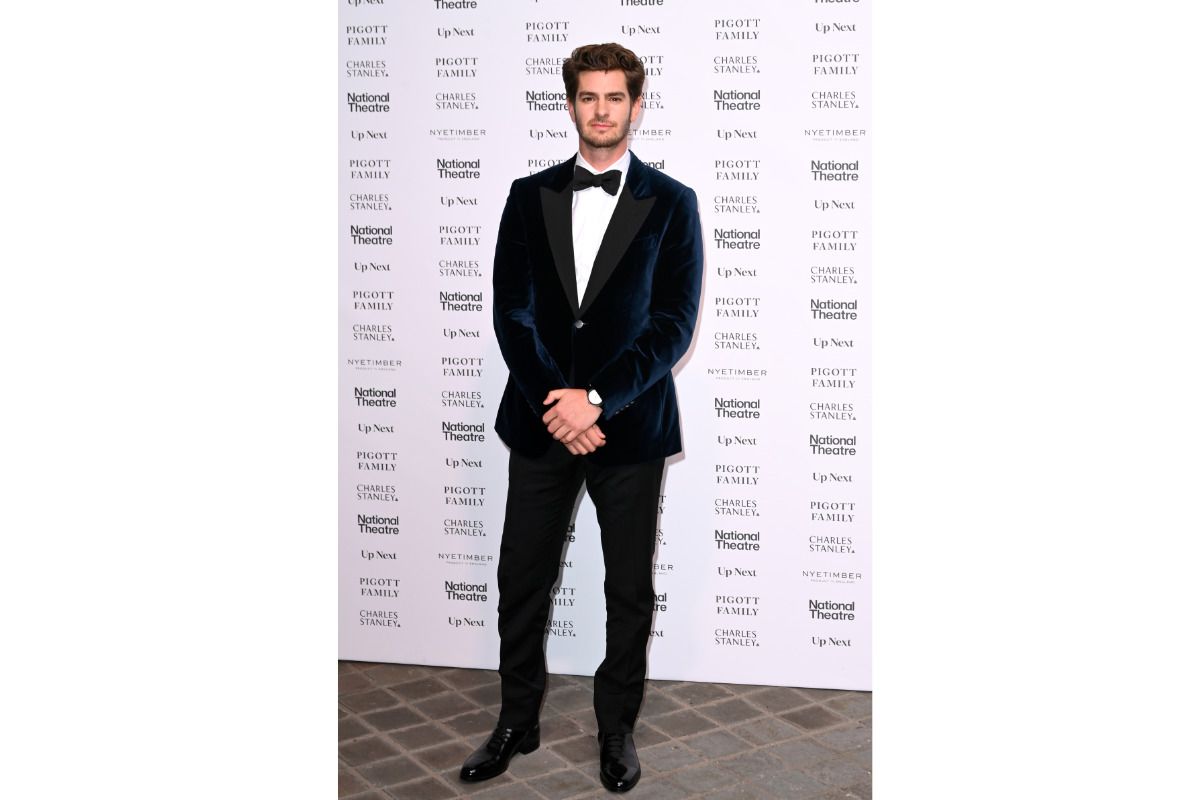 Andrew Garfield In Dunhill At The National Theatre