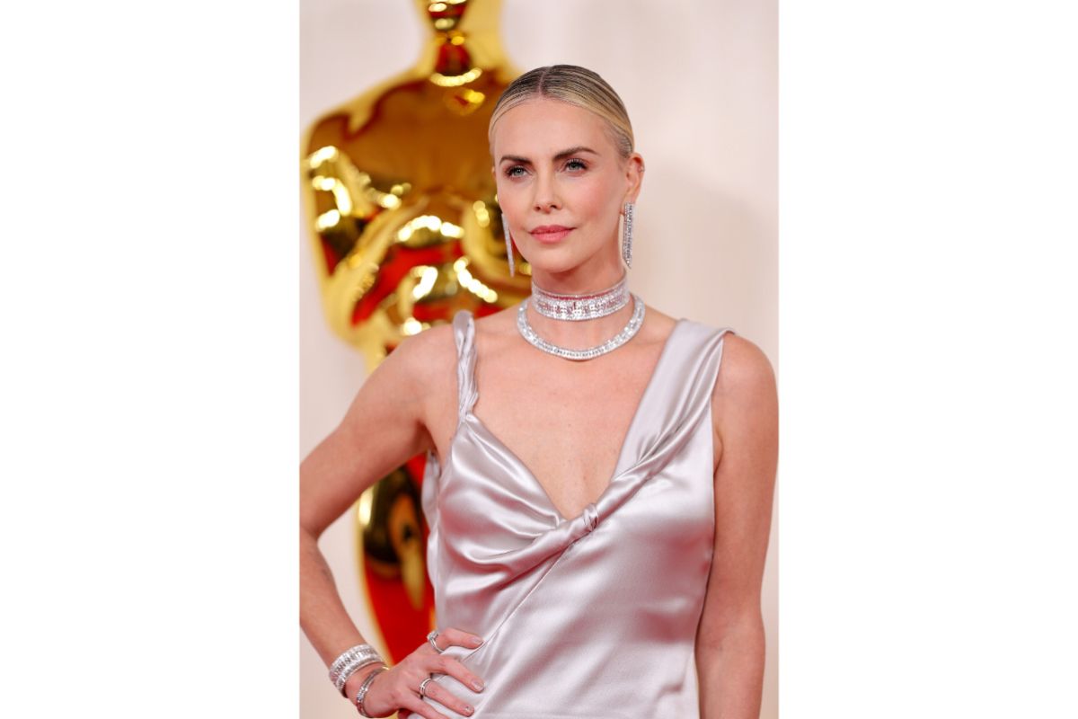 Charlize Theron In Boucheron At The 96th Annual Academy Awards