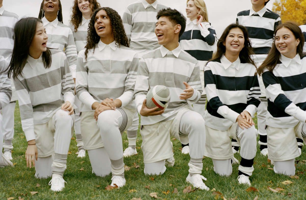 Thom Browne Presents Its New 2022 Football Capsule Collection