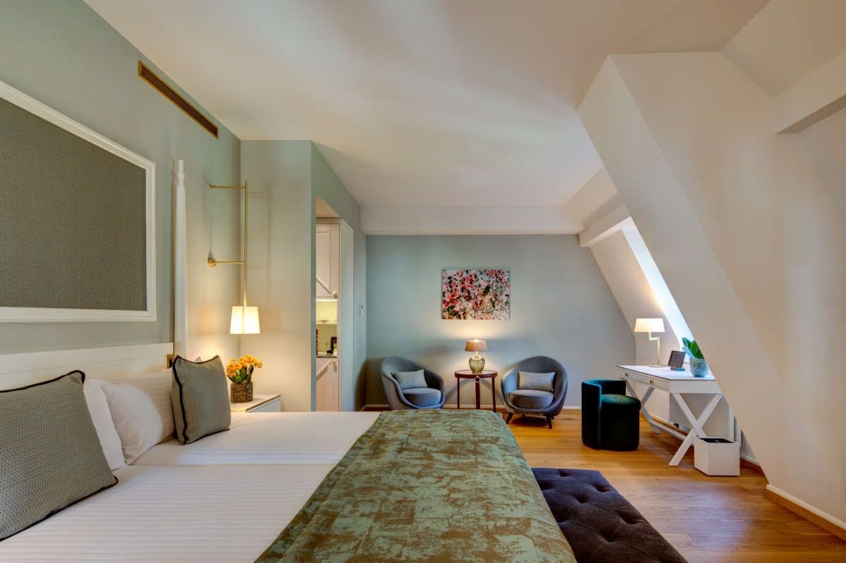 Das Fairmont Le Montreux Palace enthüllt seine neue Penthouse Suite