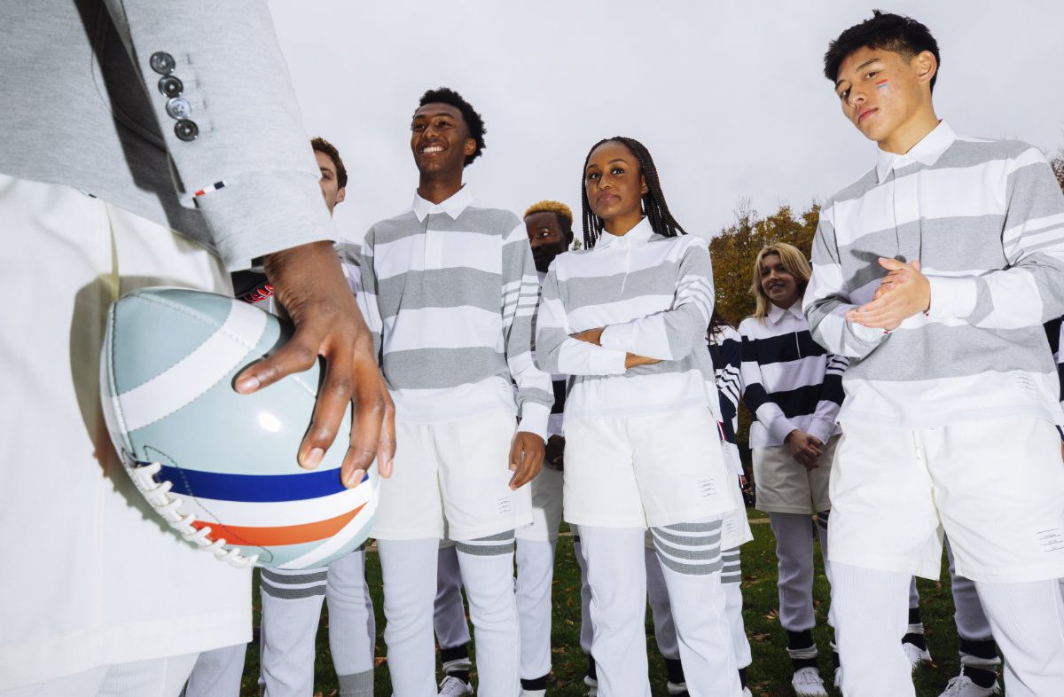 Thom Browne Presents Its New 2022 Football Capsule Collection