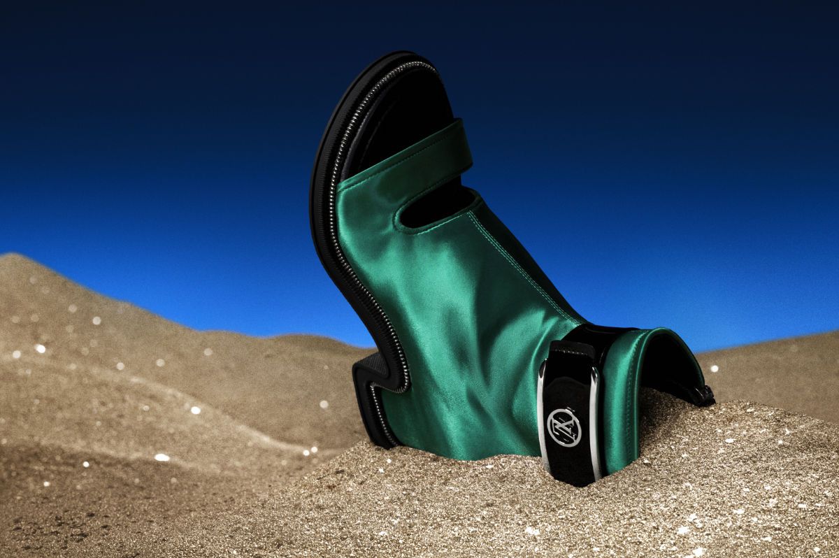 Louis Vuitton Women's Moonlight Line Boots Green For Women LV