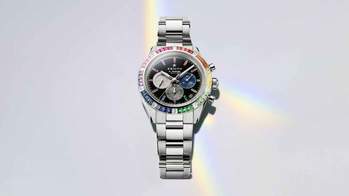 Zenith Presents A New Rainbow Version Of Its Chronomaster Sport, More Luxurious Than Ever