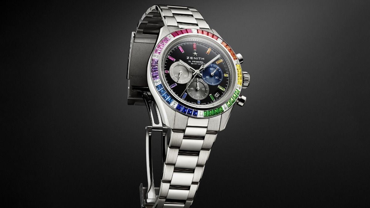 Zenith Presents A New Rainbow Version Of Its Chronomaster Sport, More Luxurious Than Ever