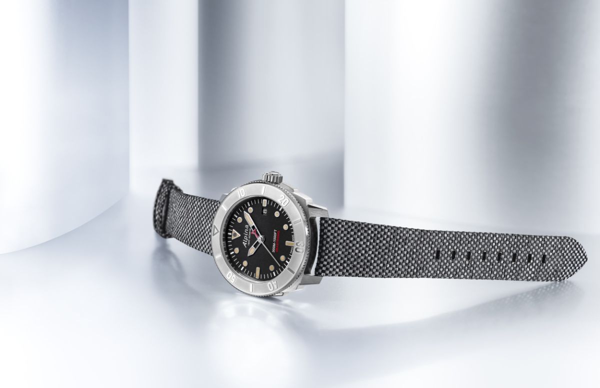 Alpina Presents Its Very First 100% Recycled Stainless Steel Case