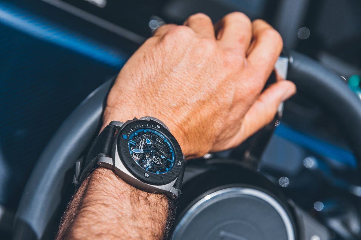 The Panerai Submersible S Brabus Blue Shadow Edition