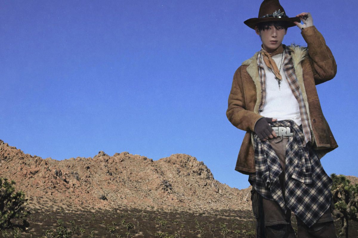 Eli Russell Linnetz Curates ERL Rancher Luxury Looks For ENHYPEN