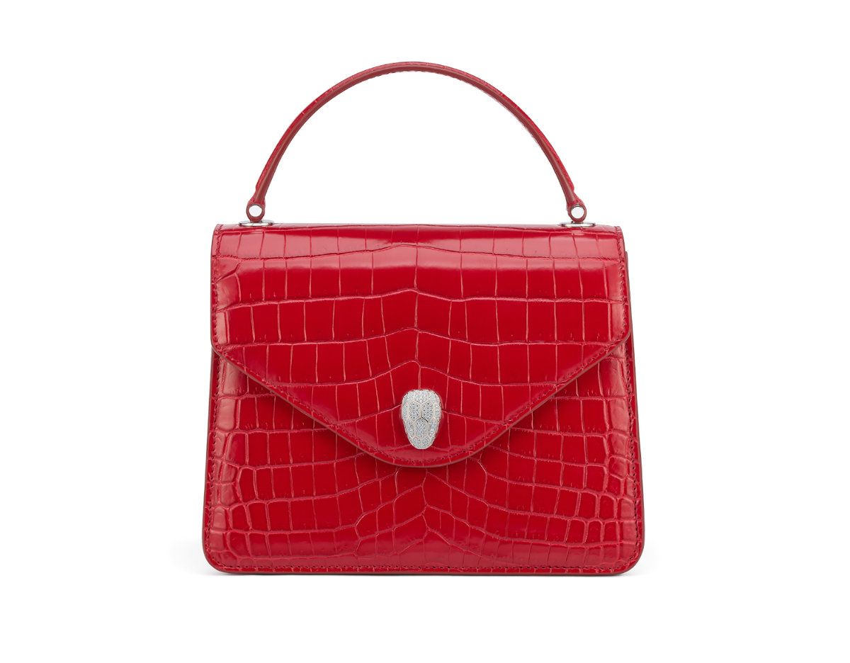 Bvlgari Presents Its New Magnifica Serpenti Forever Ruby One-of-a-kind Bag