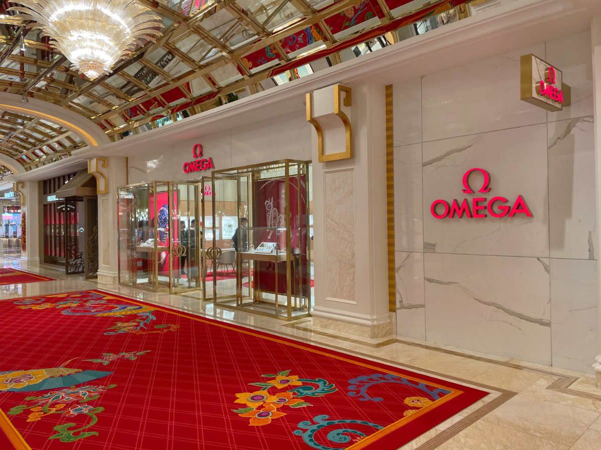 OMEGA Opened A New Boutique At Wynn Palace Macao