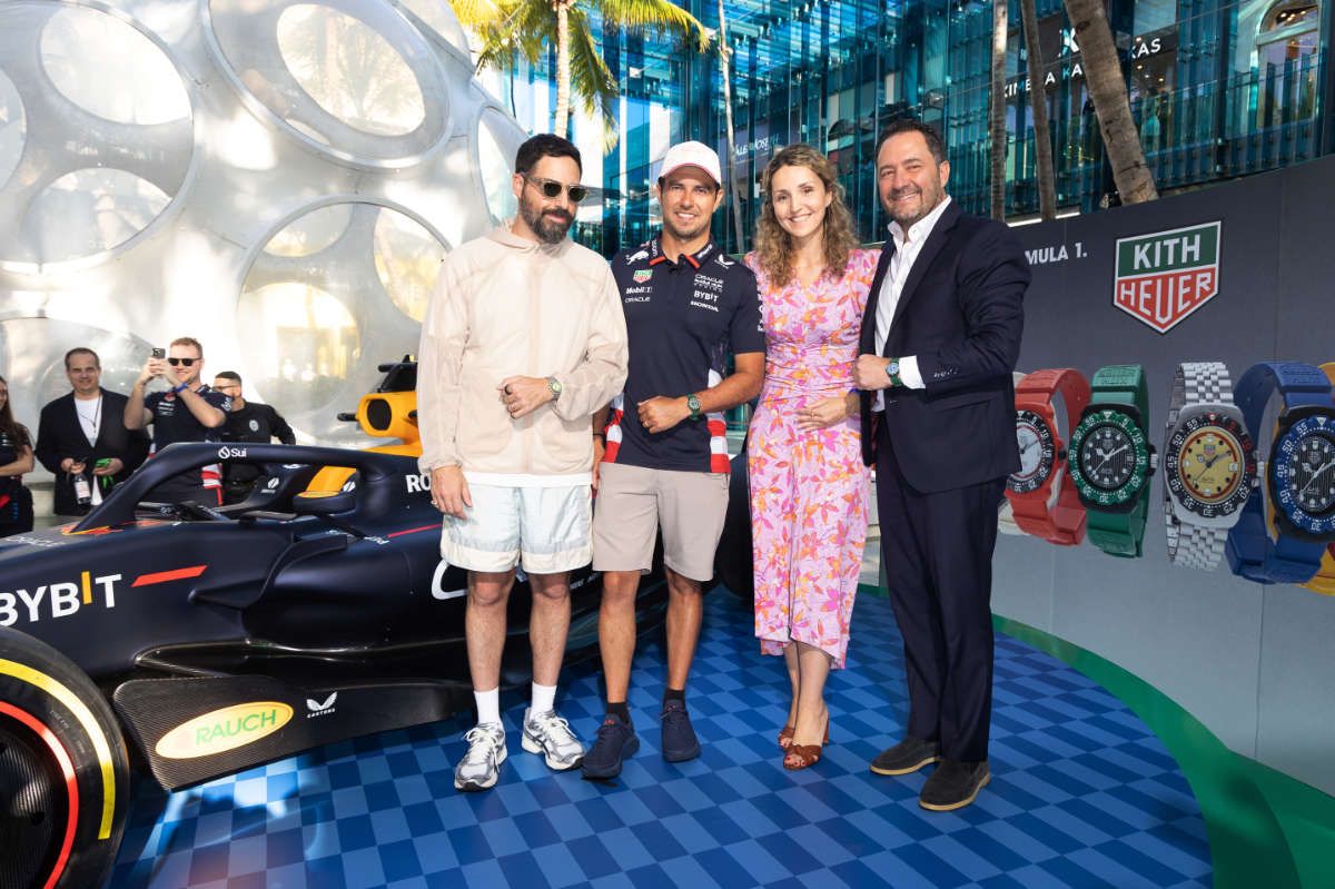 Tag Heuer Celebrates Kith Heuer Collaboration With Miami Race Week Takeover