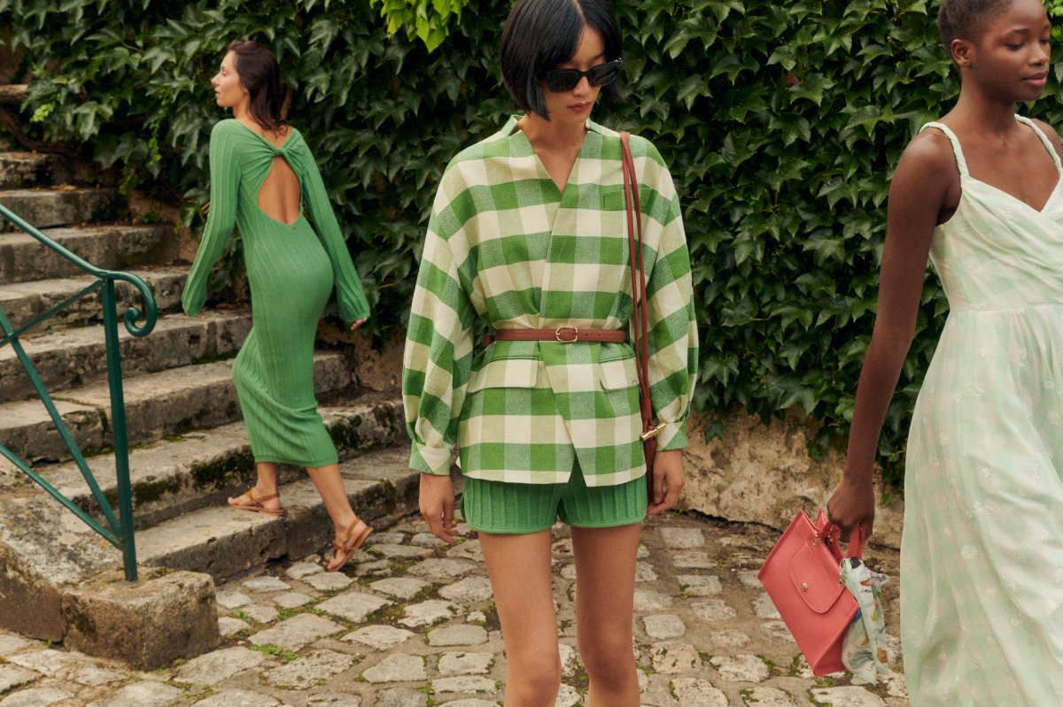 Longchamp Presents Its New Summer 2025 Ready-To-Wear Collection “Live Green!”