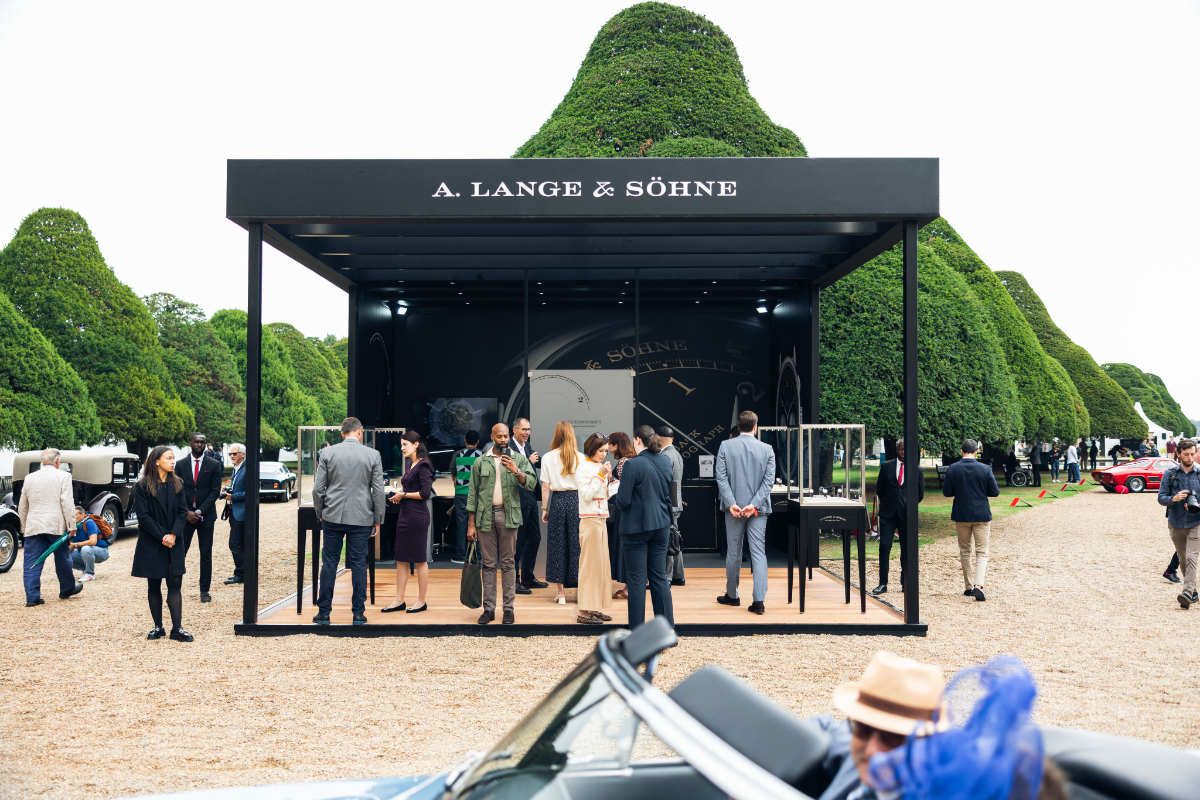 A. Lange & Söhne Presented Auction Watch At The Concours Of Elegance