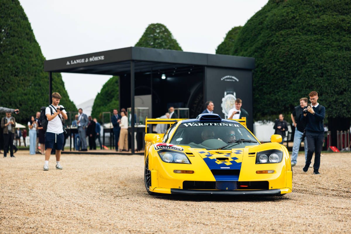 A. Lange & Söhne Presented Auction Watch At The Concours Of Elegance