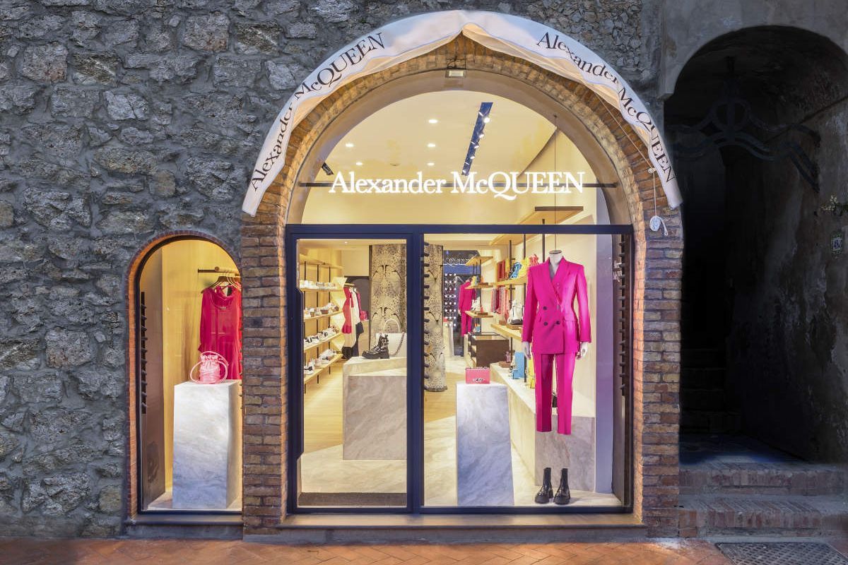 Alexander Mcqueen Opens New Store On Capri Island In Italy