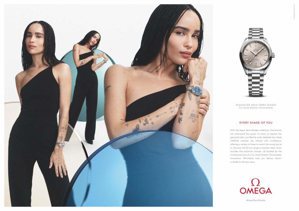 OMEGA Presents Its New Aqua Terra Shades Campaign