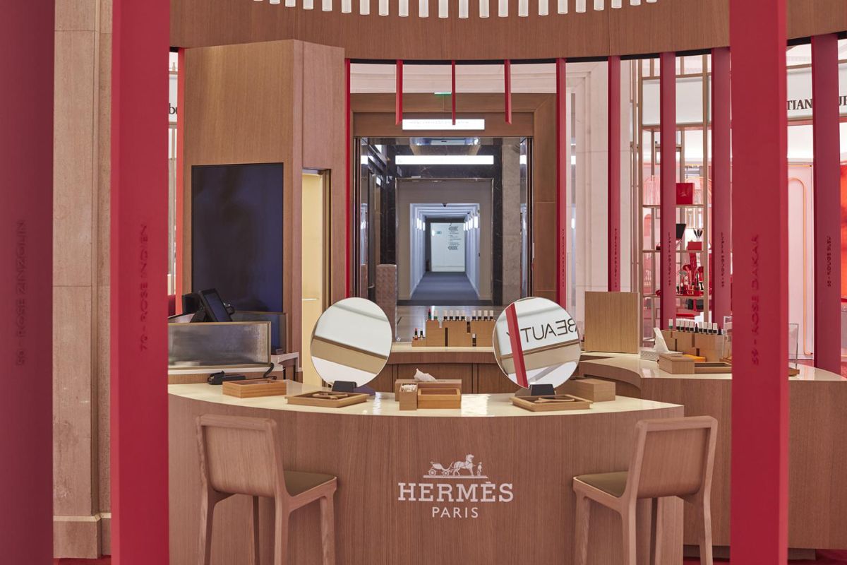 Hermès Beauty Pop-Up - Harrods Rotunda
