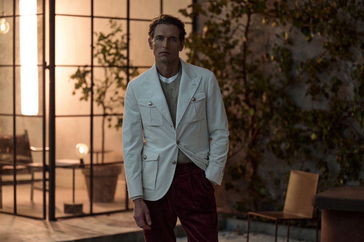 Brunello Cucinelli Presents His New Fall Winter 2023 Menswear Collection - Timeless Reserves & New Blends