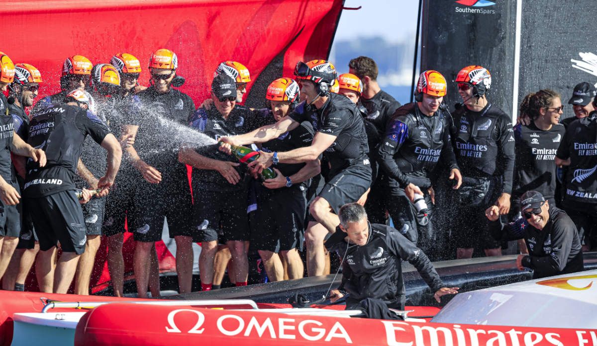 Victory For OMEGA's Partners And Friends Emirates Team New Zealand