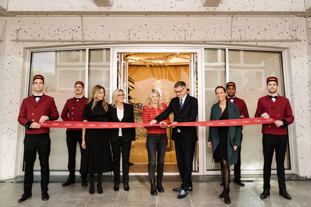 The Reopening of Cartier Boutique In Geneva