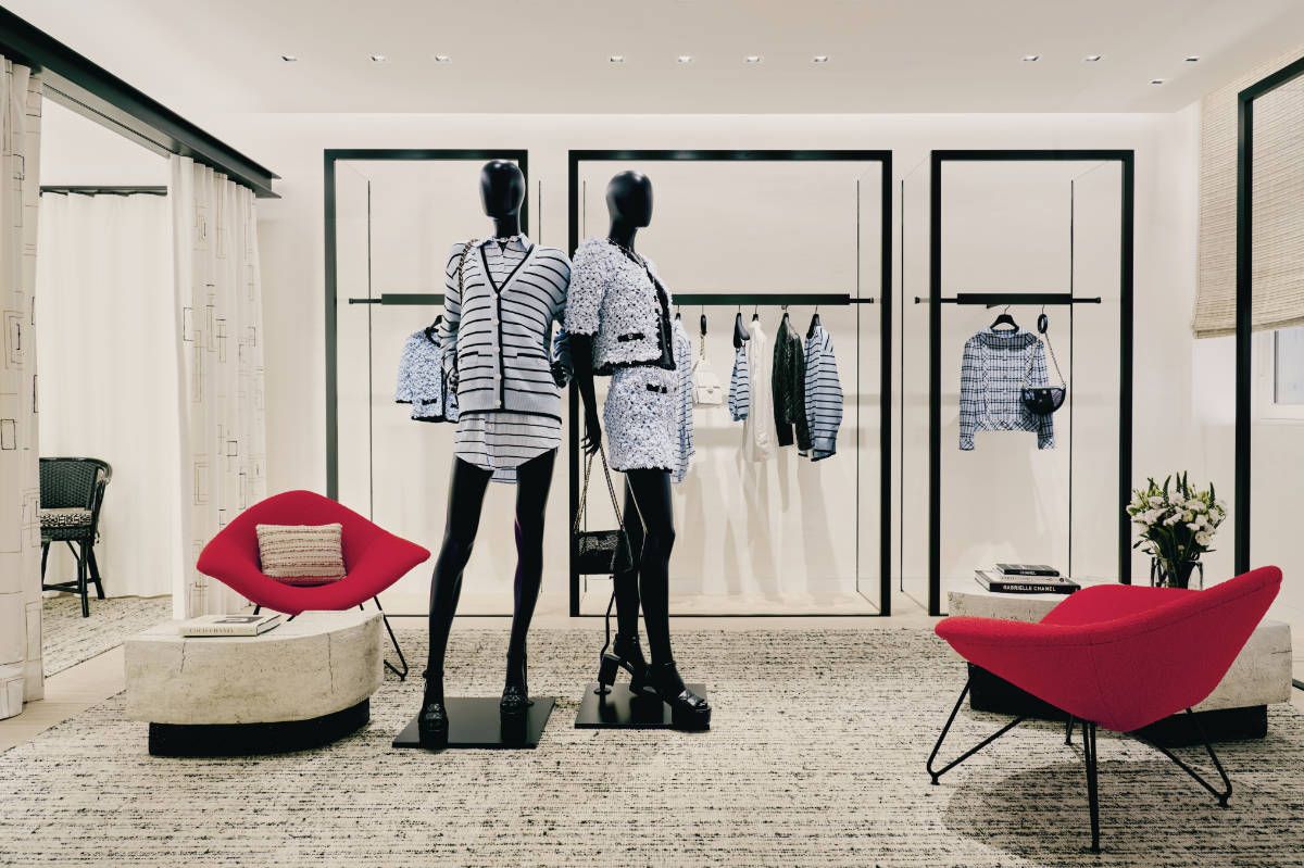 Chanel Re-opens Its Boutique In Saint-Tropez