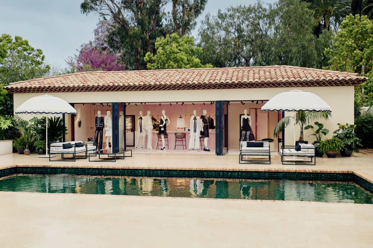 Chanel Re-opens Its Boutique In Saint-Tropez