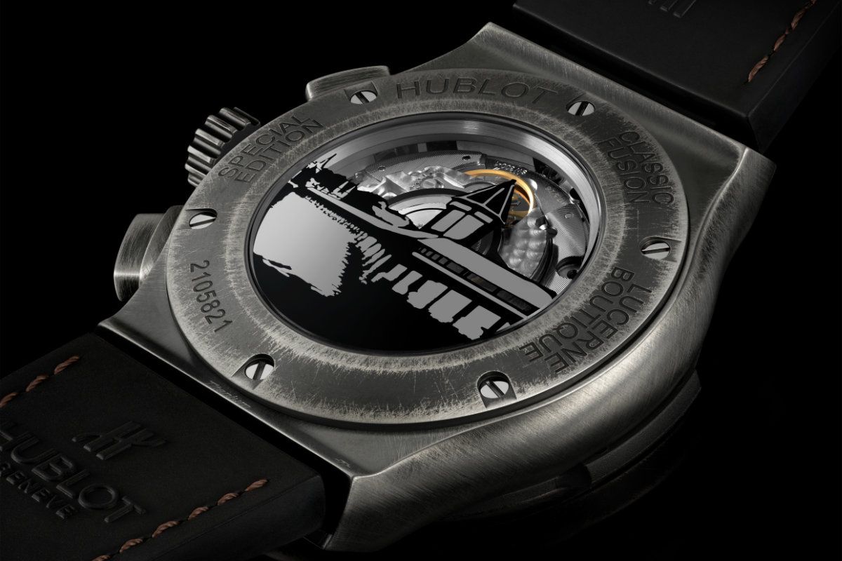 Hublot Unveils Its New Watch: Classic Fusion Chronograph Boutique Lucerne