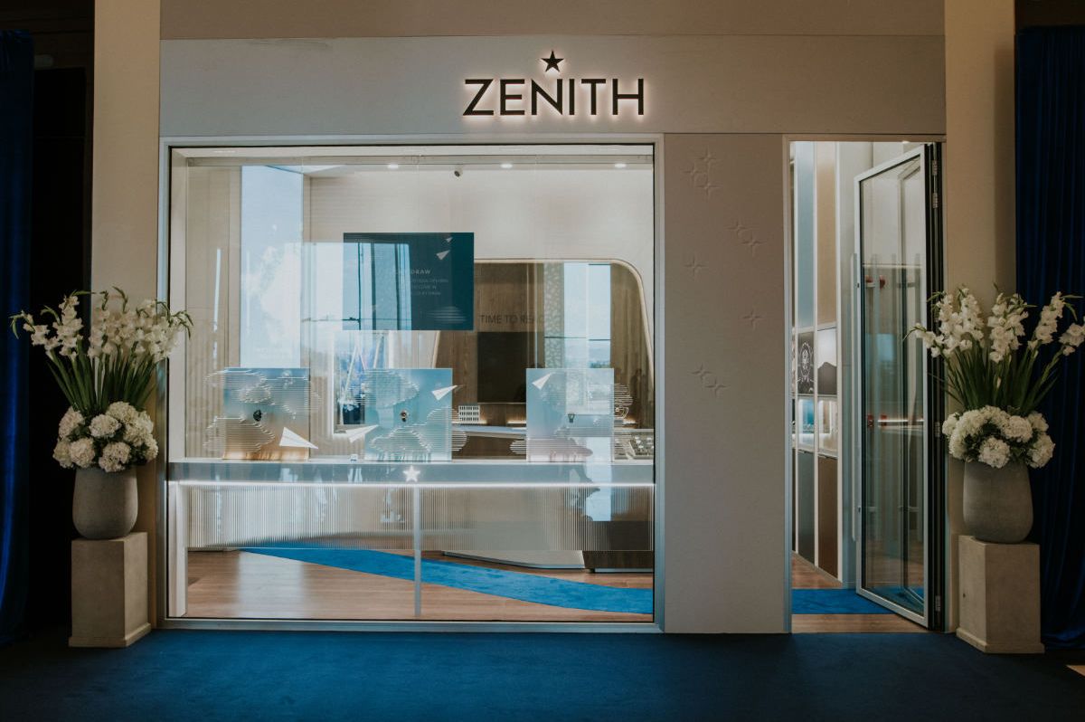 Zenith Unveils Defy Skyline Sapphire At Newly Opened Cyprus Boutique