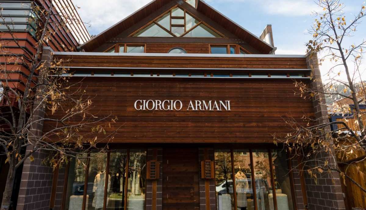 Giorgio Armani's Pop-Up in Aspen, Colorado