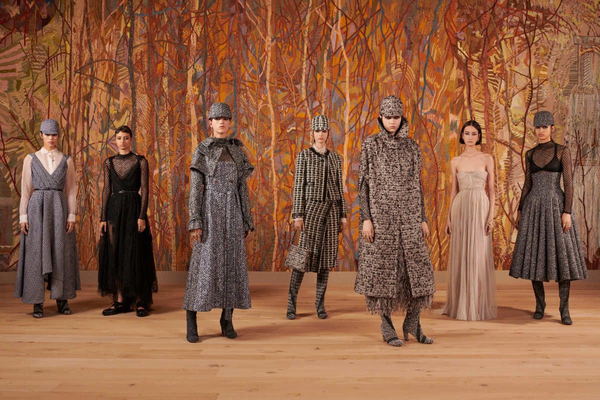 Maria Grazia Chiuri's First Couture Show at Dior