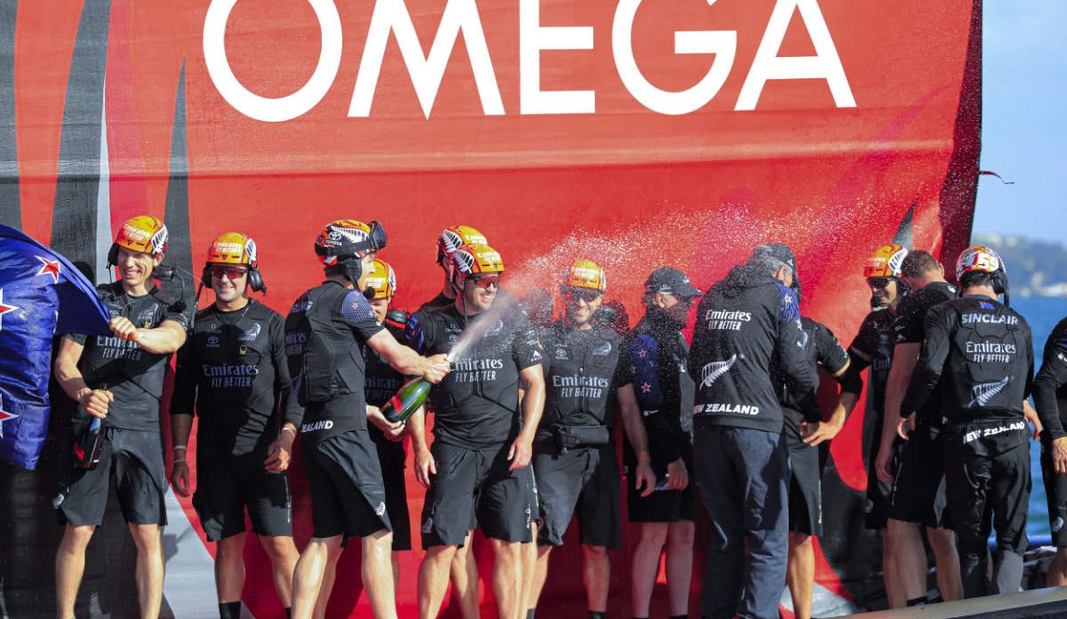 Victory For OMEGA's Partners And Friends Emirates Team New Zealand