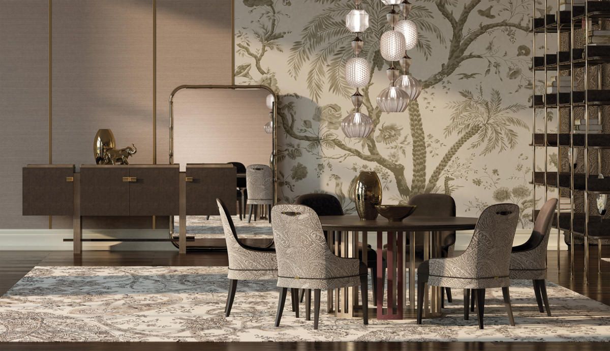 Etro Home Interiors: The Intimate Dining