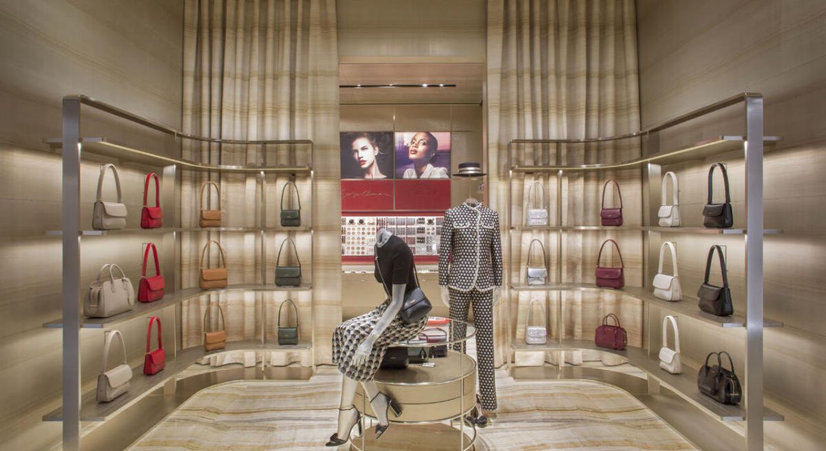 New Giorgio Armani boutique at the Shops at Crystals in Las Vegas, Nevada.  - Luxferity Magazine
