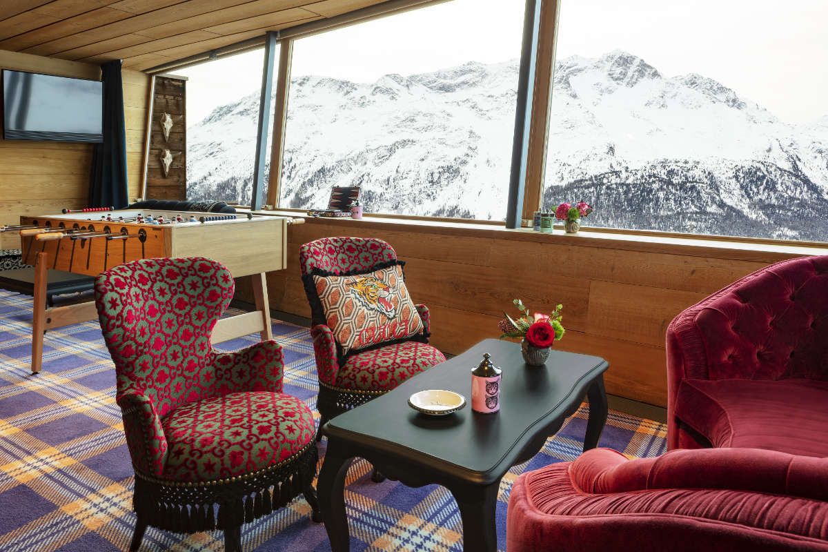 Gucci Paradiso Reopened In St. Moritz For The Winter Season 2022/2023