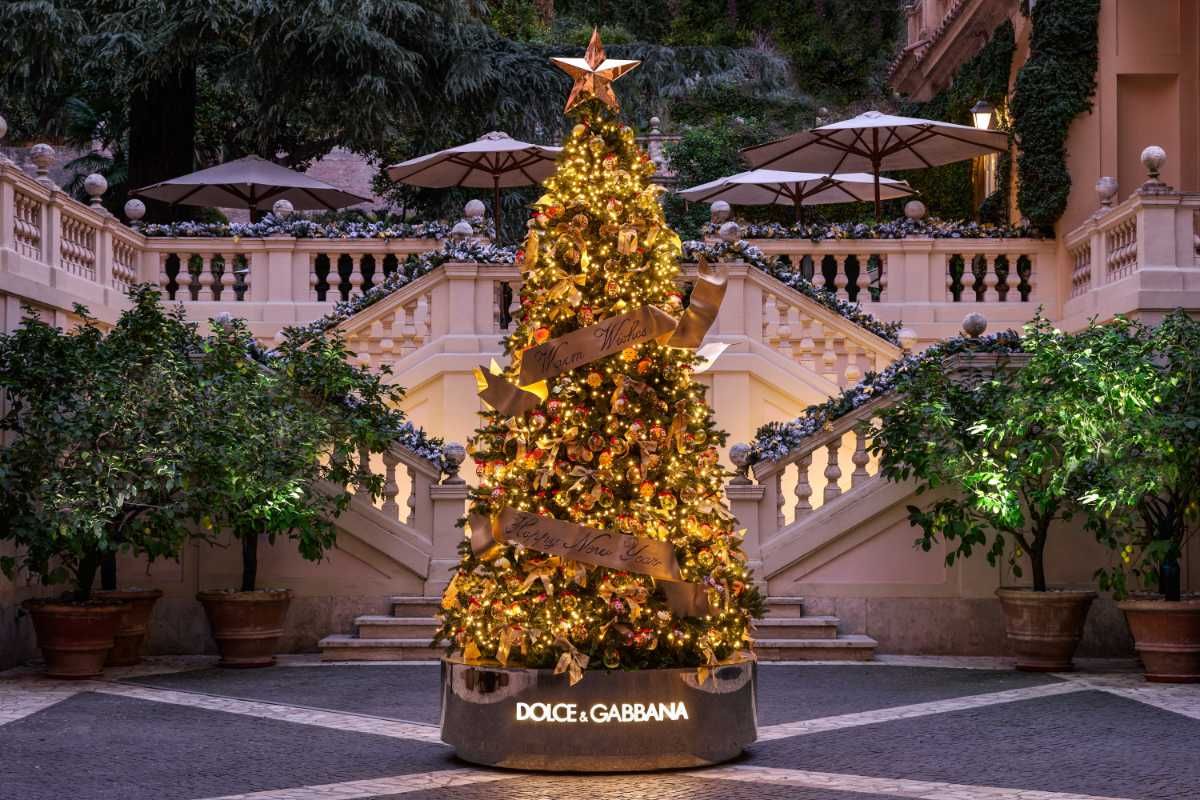 Hotel De Russie X Dolce&Gabbana Light Up The Heart Of Rome This Holiday Season