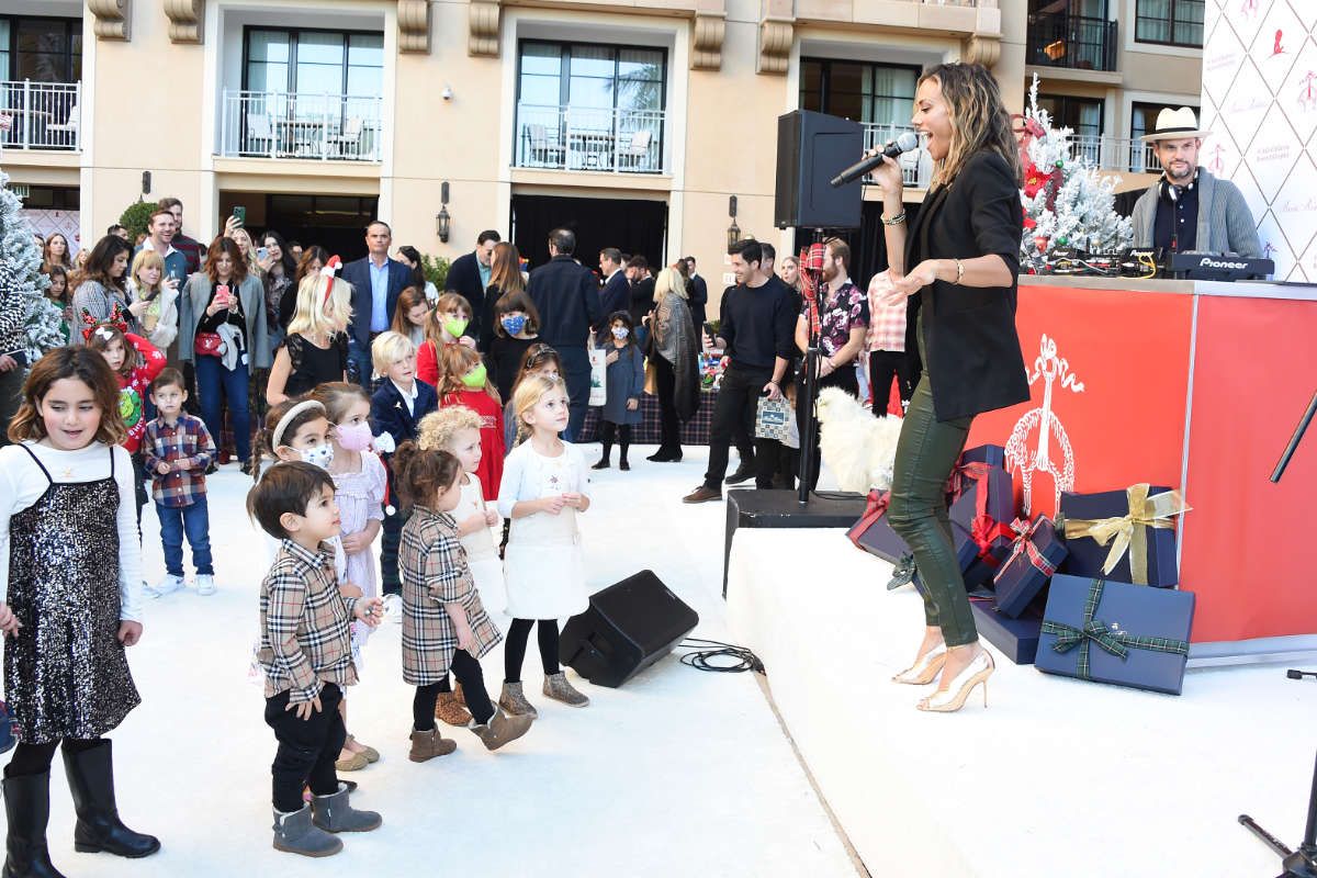 Brooks Brothers Hosts Seventh Annual Family Holiday Party In Beverly Hills