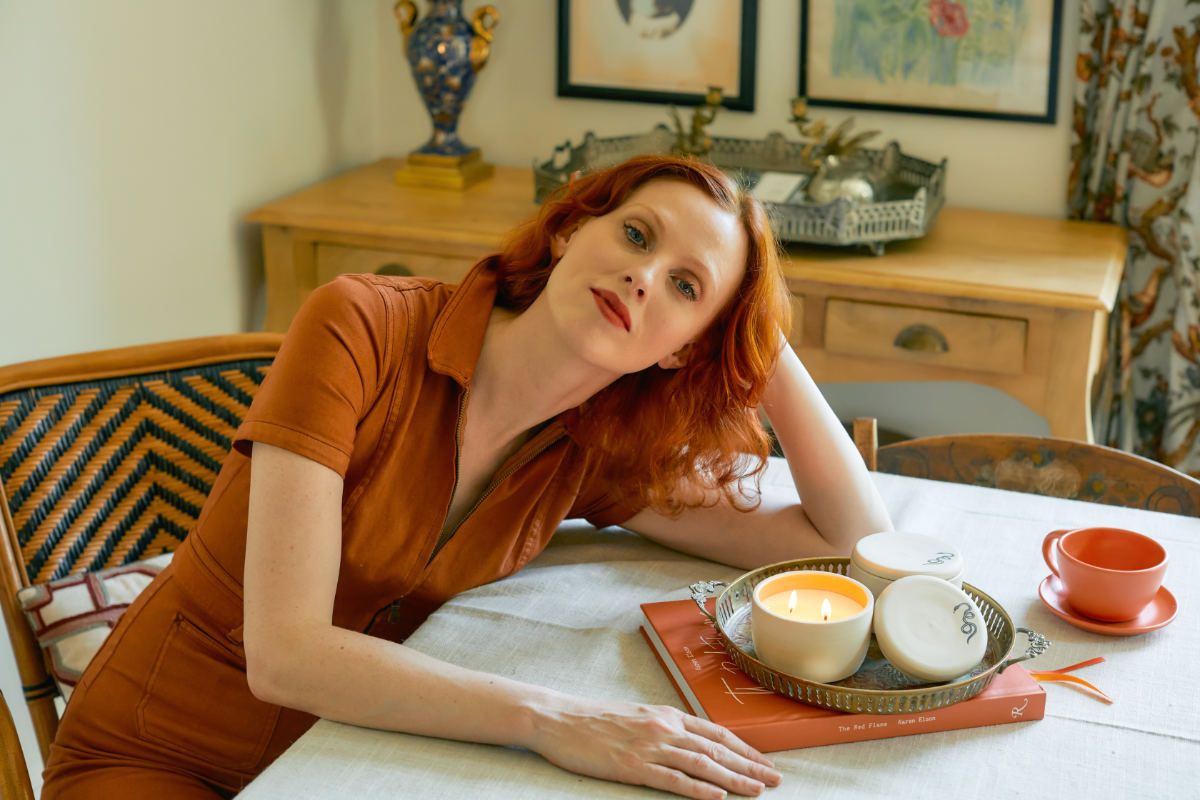 Karen Elson Partners With Nashville Artisans For ‘The Red Flame’ Limited-Edition Candle