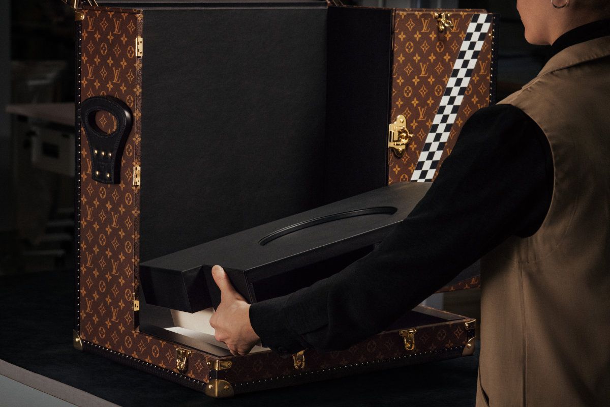 Louis Vuitton Creates A Special Edition FIA Formula One World Championship™ Trophy Trunk