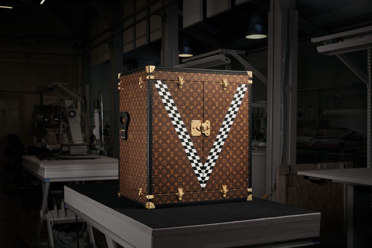 Louis Vuitton Creates A Special Edition FIA Formula One World Championship™ Trophy Trunk