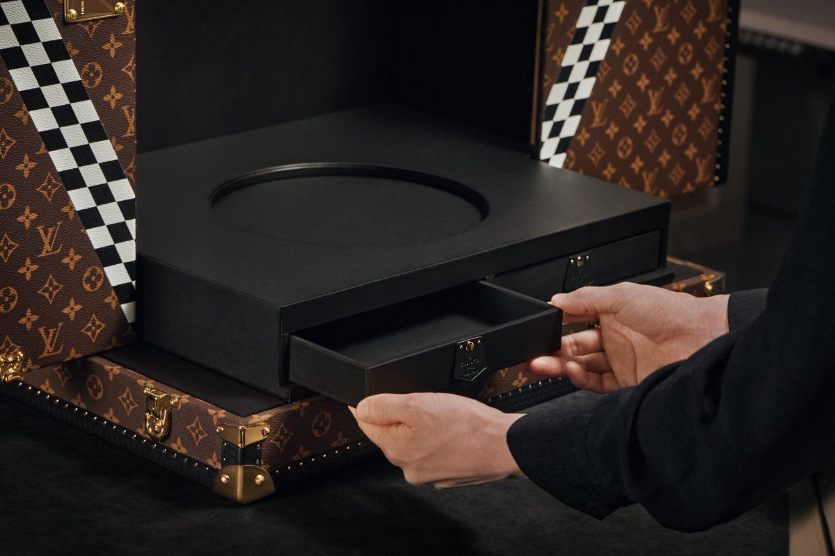 Louis Vuitton Creates A Special Edition FIA Formula One World Championship™ Trophy Trunk