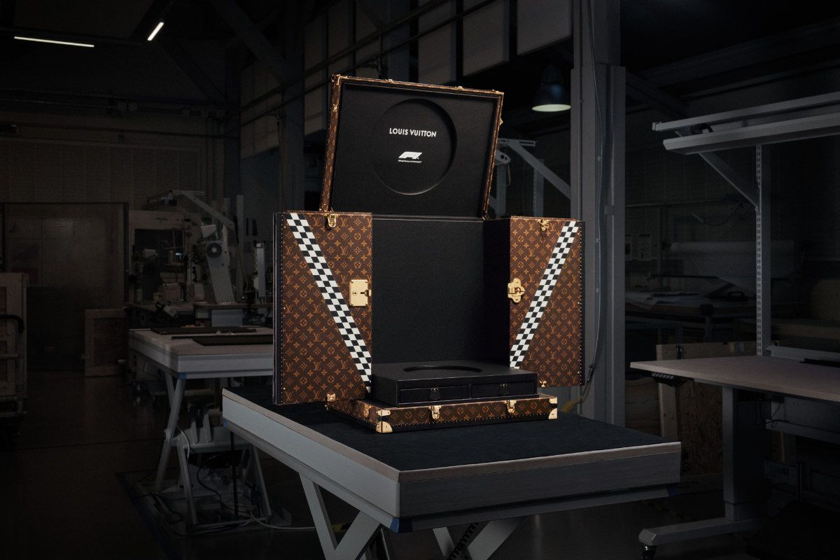 Louis Vuitton Creates A Special Edition FIA Formula One World Championship™ Trophy Trunk