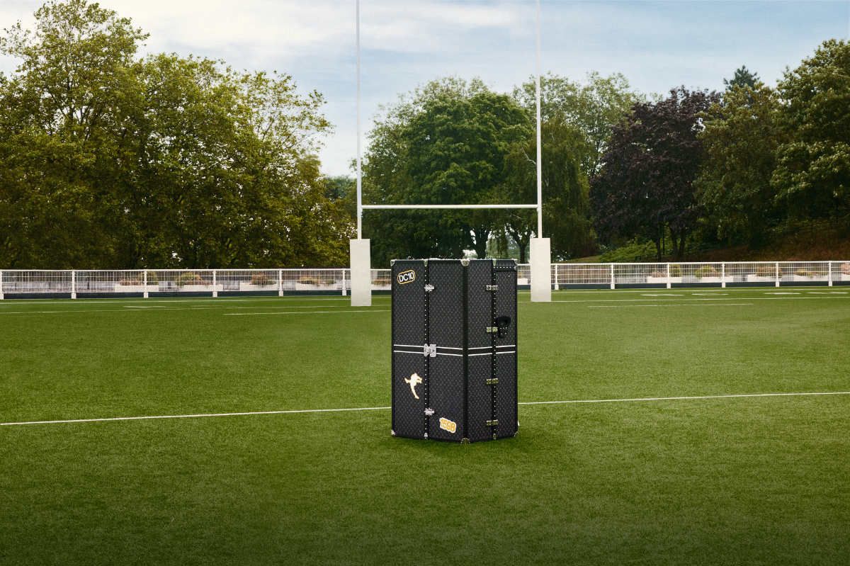 Louis Vuitton Presents Its First Malle Vestiaire In Collaboration With Dan Carter