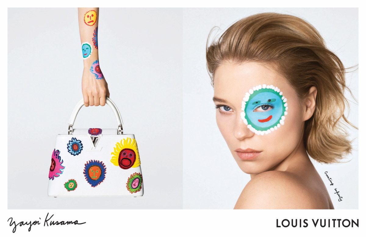 Louis Vuitton X Yayoi Kusama: Advertising Campaign For Drop 2 Of “Creating Infinity”