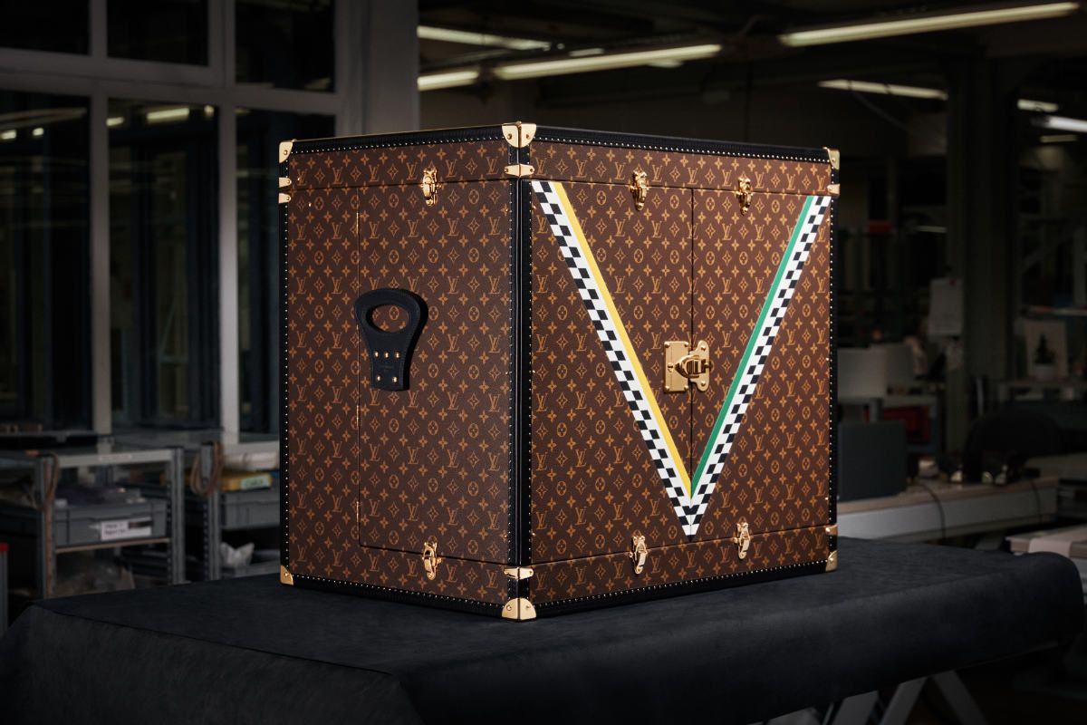 Louis Vuitton Creates A Special Edition FIA Formula One World Championship™ Trophy Trunk