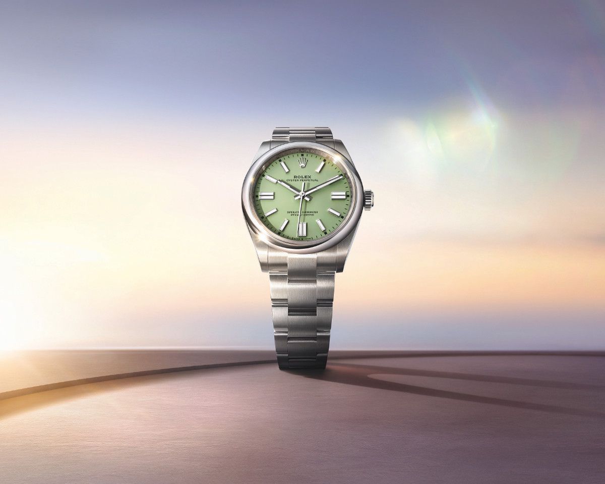 Rolex Introduces A Fresh Look For The Oyster Perpetual: Lavender, Beige & Pistachio