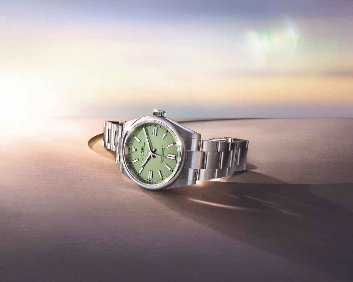 Rolex Introduces A Fresh Look For The Oyster Perpetual: Lavender, Beige & Pistachio