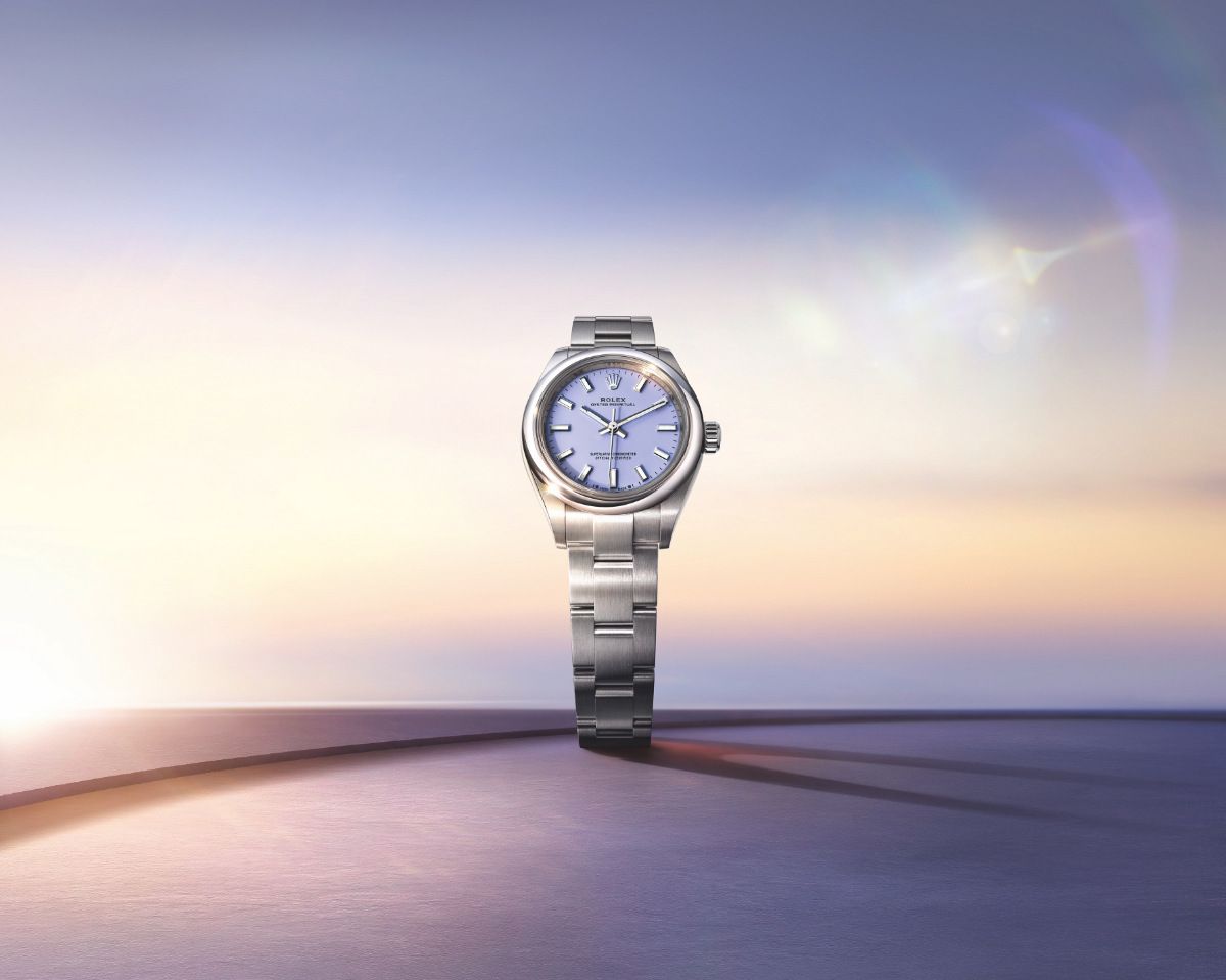 Rolex Introduces A Fresh Look For The Oyster Perpetual: Lavender, Beige & Pistachio