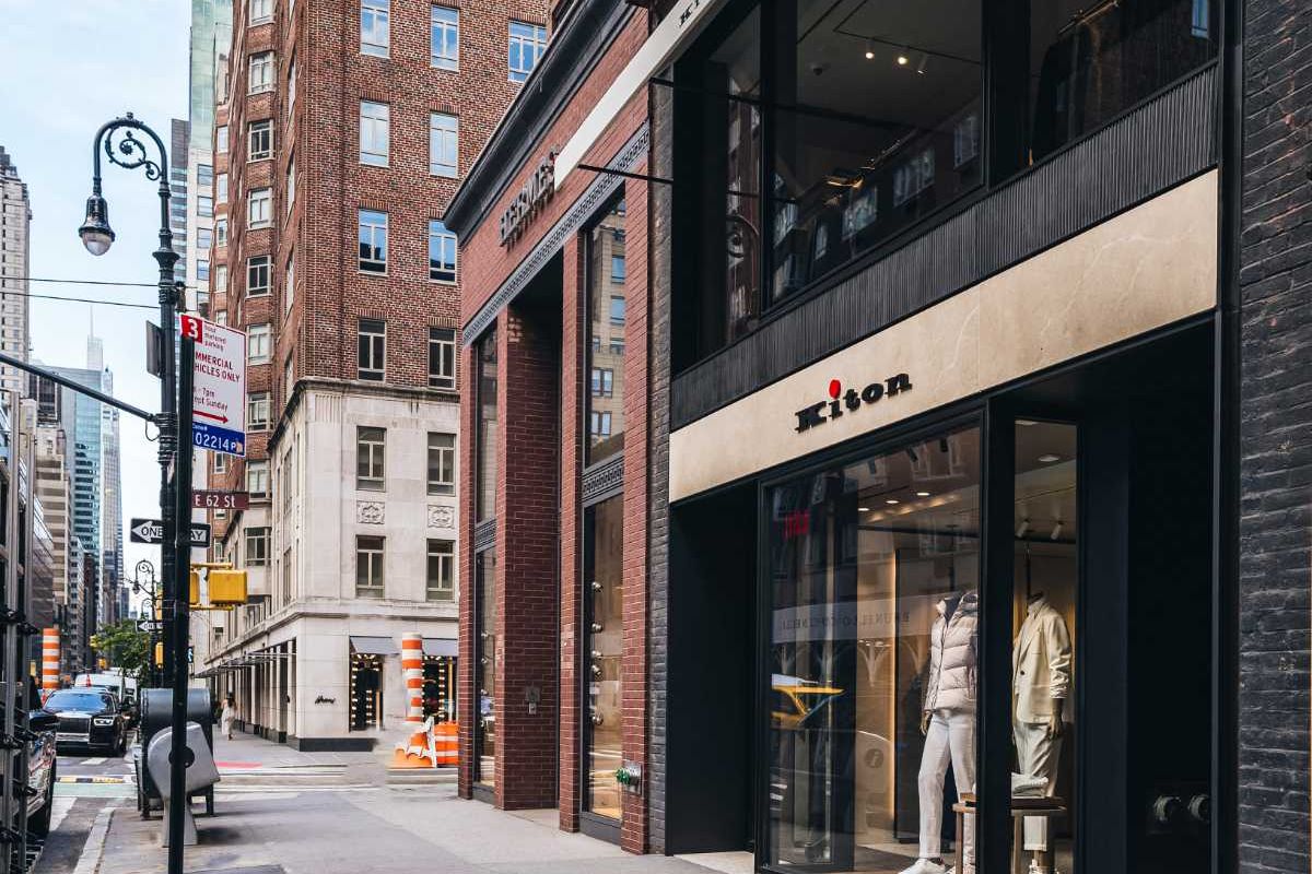 Kiton's New Flagship Store Opened On Madison Avenue In New York