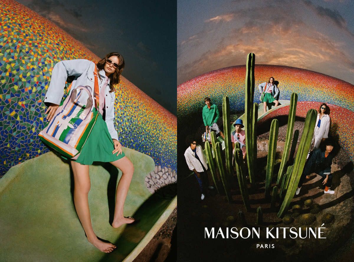 Maison Kitsuné Presents The First Part Of Its New Spring-Summer 2023 Campaign: Destination Elsewhere