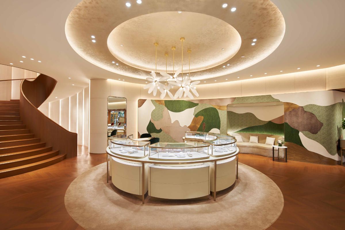 Newly remodelled Cartier boutique at Marina Bay Sands, Singapore