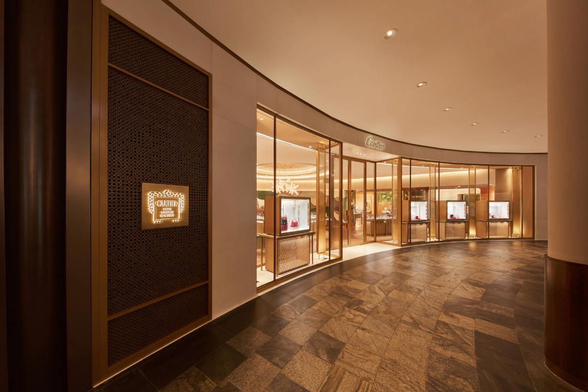 Cartier: Newly remodelled Cartier boutique at Marina Bay Sands, Singapore -  Luxferity